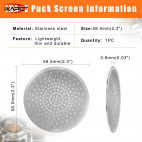 Puck Screen V3,  0.8mm
